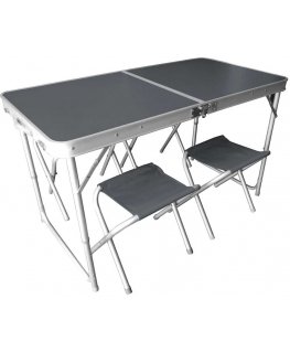 Komplet składanych mebli campingowych 5-elementowy PATIO