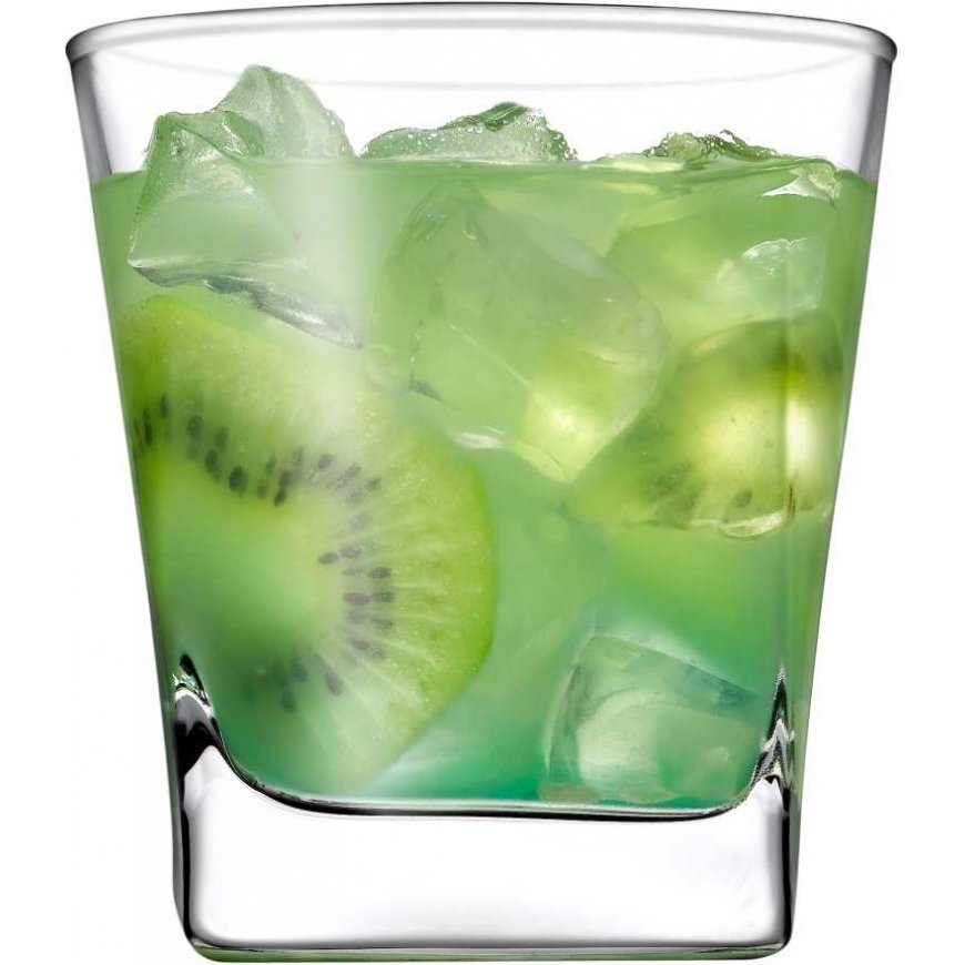 Set of 6 Carre glasses 205 ml PASABAHCE