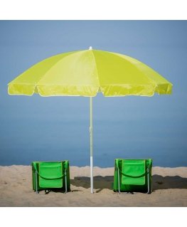 Parasol sodo 2,4 m Poly II limonka PATIO