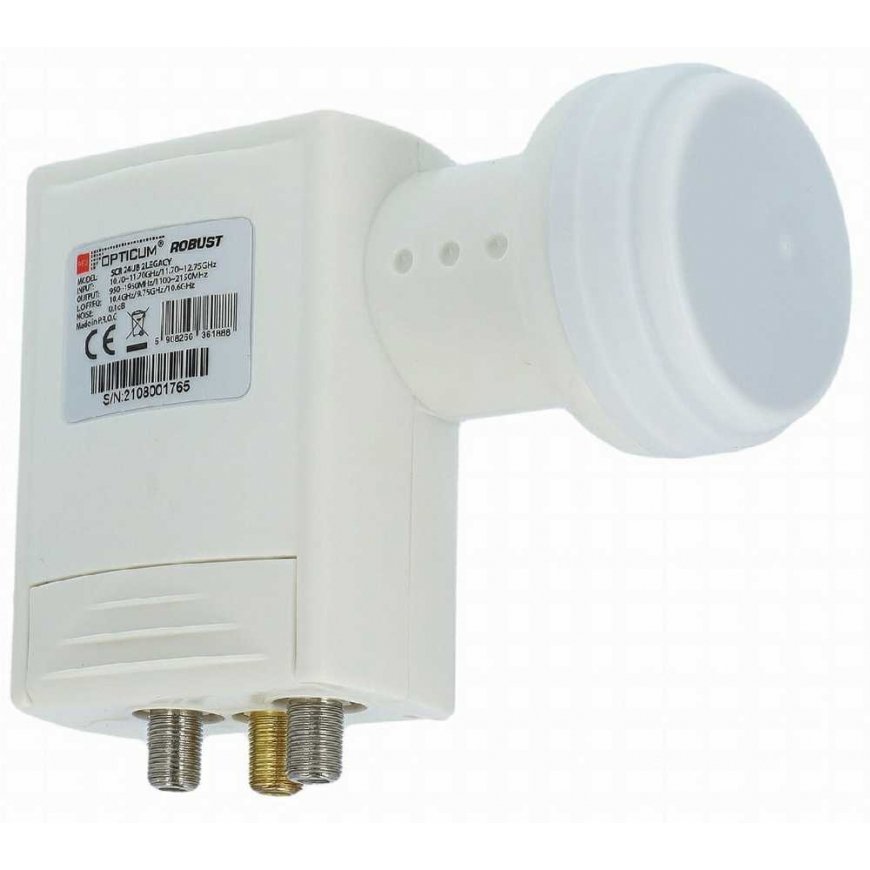 LNB Unicable II Opticum Robust SCR 24UB + TWIN – 2
