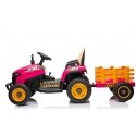 Lean Cars Baterija-powered tractor BBH-030 Rožinė