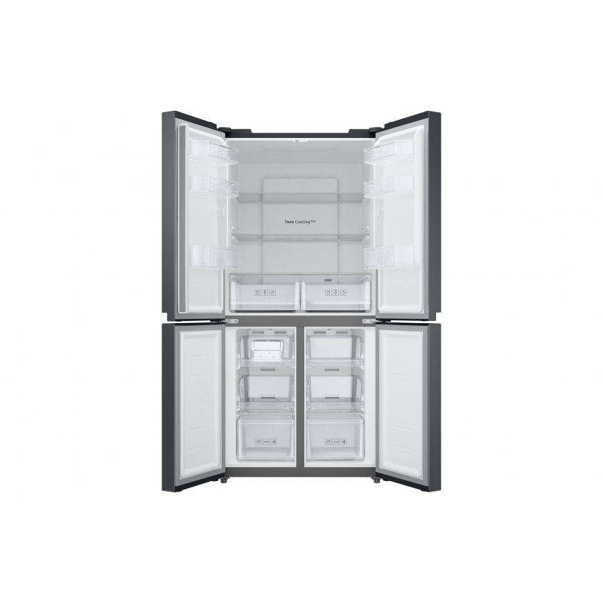 Samsung RF48A400EB4 side-by-side refrigerator Freestanding 488 L E Anthracite – 4