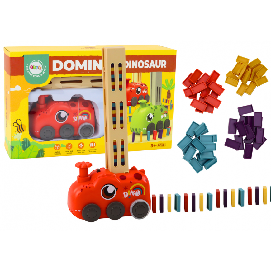 LEAN Toys Lean Toys Red Dinosaur