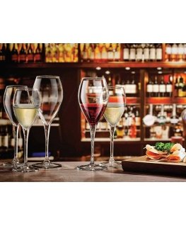 Set of 6 Monte Carlo champagne glasses 131 ml PASABAHCE