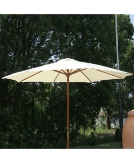Parasol garden 3 m Poly ecru PATIO
