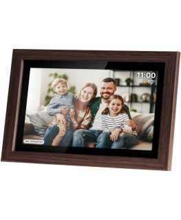 Projector Kruger & Matz digital photo frame FRAMEO Wi-Fi 15" wooden frame