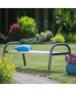 Garden bench without backrest Park PATIO