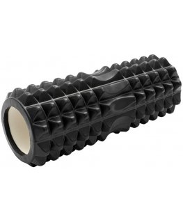 Massage yoga roller SANRO KP-233 PVC 14*33cm Black
