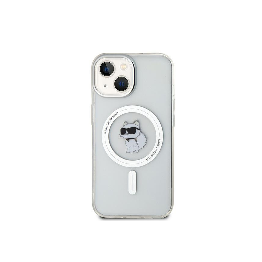 Case Karl Lagerfeld KLHMP12MHFCCNOT iPhone 12/12 Pro 6.1" transparent hardcase IML Choupette MagSafe – 3