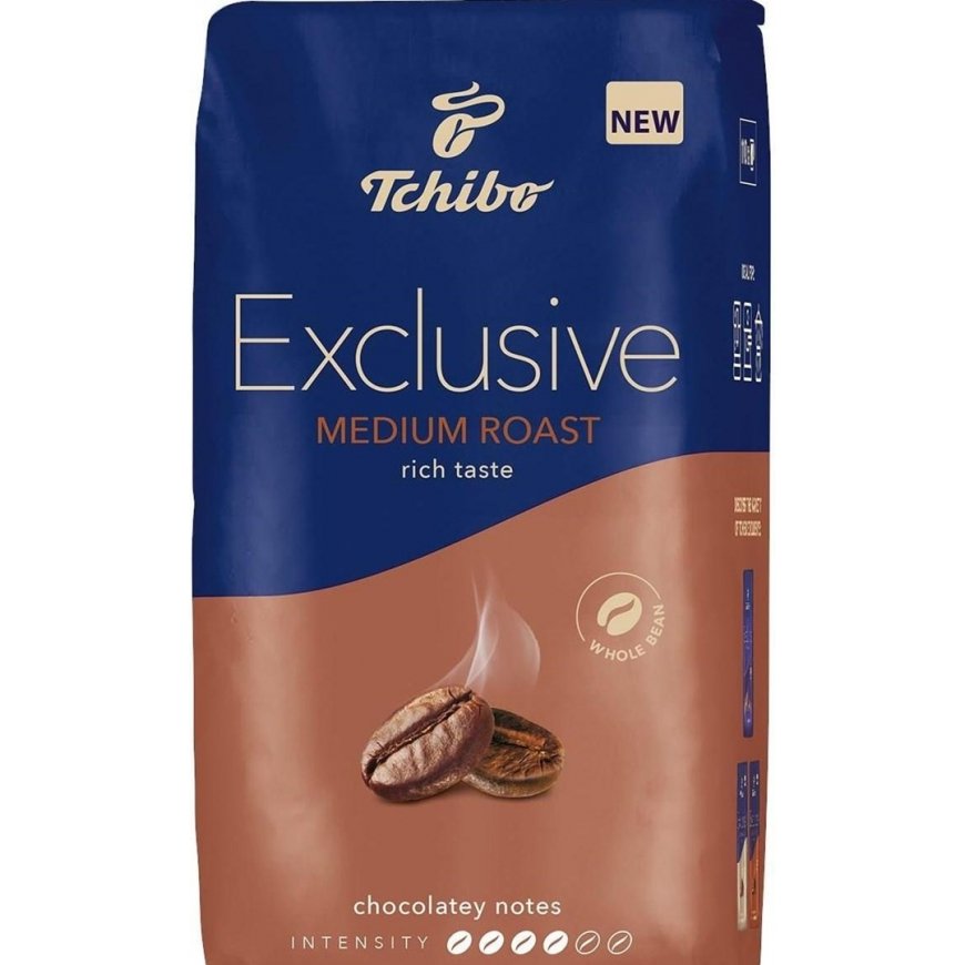 TCHIBO EXCLUSIVE MEDIUM ROAST kafijas pupiņas 1000G