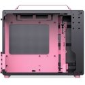 Jonsplus Z20 Micro-ATX Gehäuse, mit Tragegriff - juodas/pink