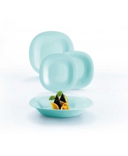 Serwis obiadowy dla 6 osob Carine Neo Turquoise 18-element LUMINARC
