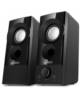 SVEN SV-018191 kaiutin 2-suuntainen musta Langallinen 6 W