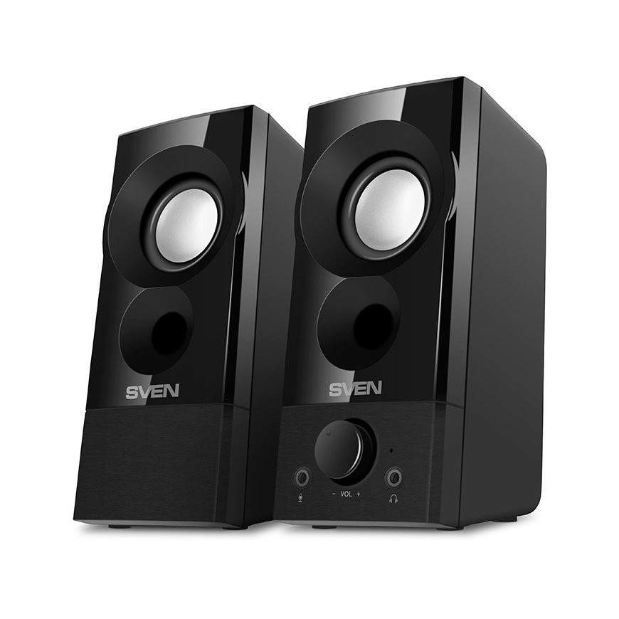 SVEN SV-018191 loudspeaker 2-way Black Wired 6 W