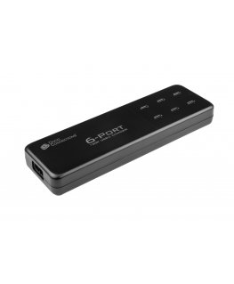 Alcasa PCA-D003S mobiililaitteen laturi Universaali musta AC Pikalataus Sisätila