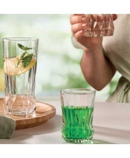 Set of 6 Gaia glasses 270 ml PASABAHCE