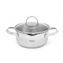 Fissman Puodas CALLISTO 18x8,5cm / 1,9l su stikliniu dangčiu (nerūdijantis plienas) Fissman Puodas CALLISTO 18x8,5cm / 1,9l su stikliniu dangčiu (nerūdijantis plienas)