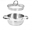 Fissman Puodas CALLISTO 18x8,5cm / 1,9l su stikliniu dangčiu (nerūdijantis plienas) Fissman Puodas CALLISTO 18x8,5cm / 1,9l su stikliniu dangčiu (nerūdijantis plienas)