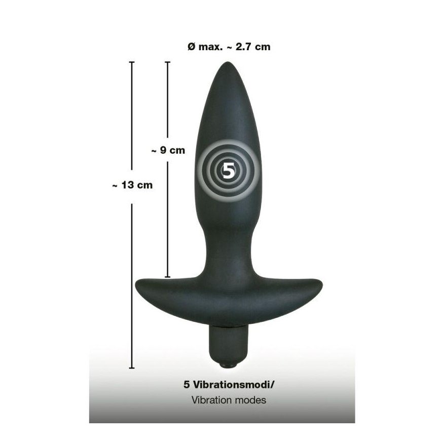 Orion Vibruojantis analinis kaištis "Velvetas" – 3