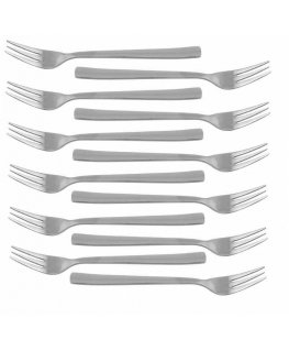 Set of Prato cake forks, 12-piece AMBITION