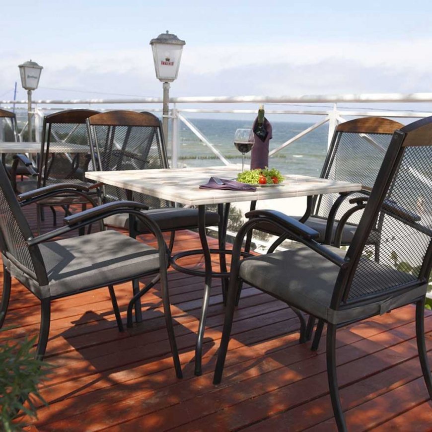 Garden table Roma 80 x 80 cm PATIO