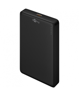Goobay Magnetic Wireless Power Bank | 70183 | 10000 mAh | USB-C | Black