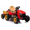 Lean Cars BBH-030 Red Battery Tractor