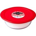 OCUISINE round ovenproof dish with plastic lid, 26 cm OCUISINE round ovenproof dish with plastic lid, 26 cm