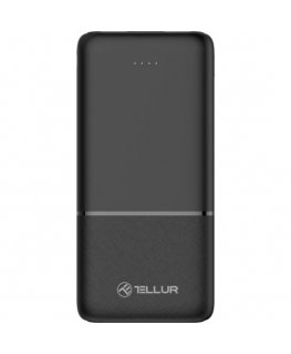 Tellur 10000mAh power bank juodas