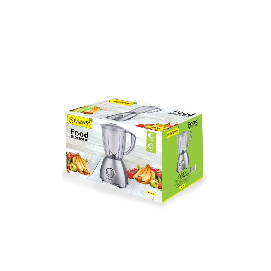 Feel-Maestro MR565 blenderis 1,5 L Galdvirsmas blenderis 350 W Pelēks – 3