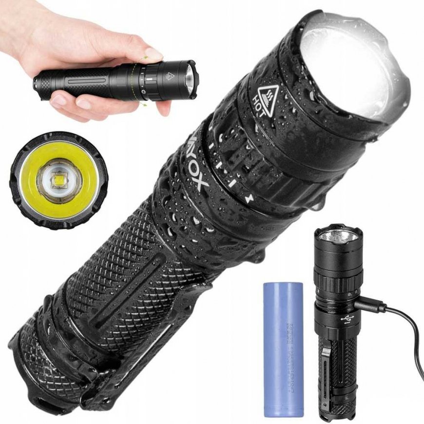 Vayox Small tactical flashlight 20W 1500lm