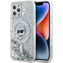 Dėklas Karl Lagerfeld KLHMP12MLGCHSGH iPhone 12/12 Pro 6.1" hardcase transparent Liquid Glitter Choupette Head Magsafe Dėklas Karl Lagerfeld KLHMP12MLGCHSGH iPhone 12/12 Pro 6.1" hardcase transparent Liquid Glitter Choupette Head Magsafe