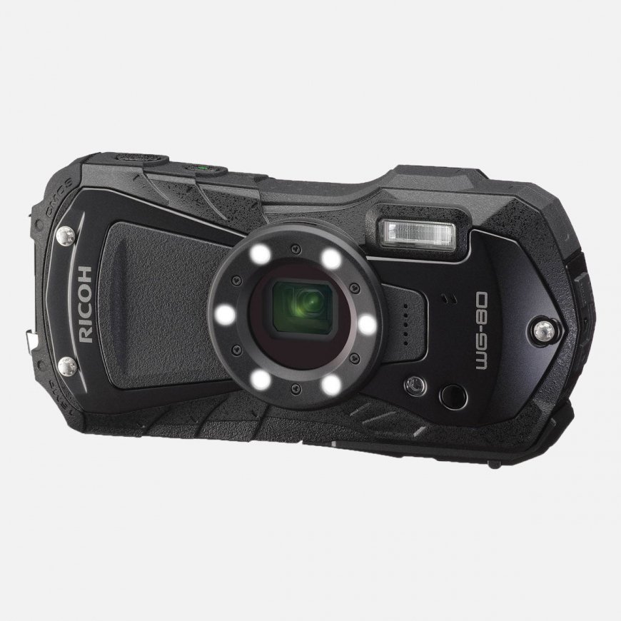 Ricoh WG-80 1/2.3" Kompakti kamera 16 MP CMOS 4608 x 3456 pikseliä musta