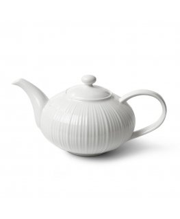 Fissman Teapot ELEGANCE White 1000ml (porcelain)