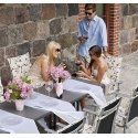 Table Dine & Relax 115 x 70 cm punti / anthracite PATIO Table Dine & Relax 115 x 70 cm punti / anthracite PATIO