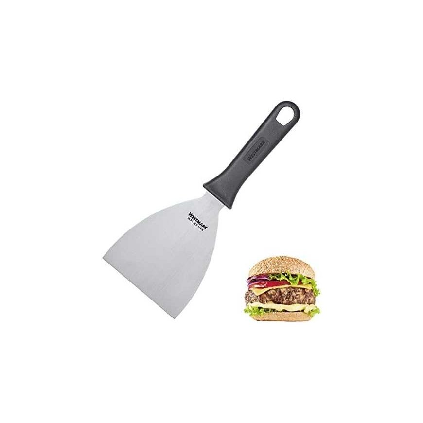 Curved corner spatula for barbecue 380x73 mm - Hendi 855737 Curved corner spatula for barbecue 380x73 mm - Hendi 855737 – 4