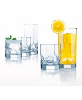 Komplet 6 szklanek wysokich Octime Diamond 310 ml LUMINARC