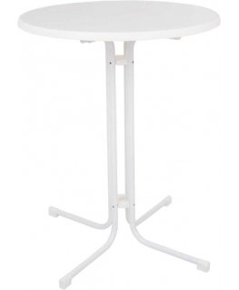 Stół bulwarowy 85 cm marble / balta PATIO