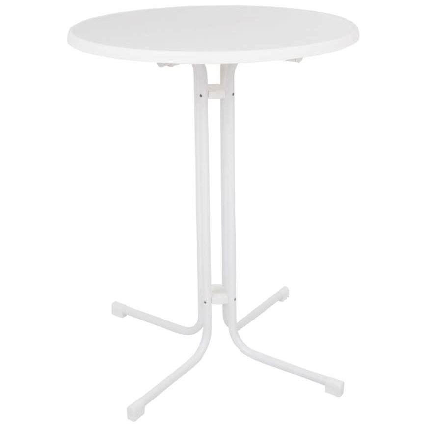 Stół bulwarowy 85 cm marble / white PATIO
