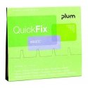 Pleistrų laikiklis + 90 pleistrų PLUM QuickFix Textile Pleistrų laikiklis + 90 pleistrų PLUM QuickFix Textile