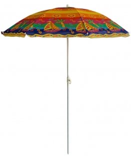 Parasol sodo 1,7 m Poly PATIO Spalvų miksas