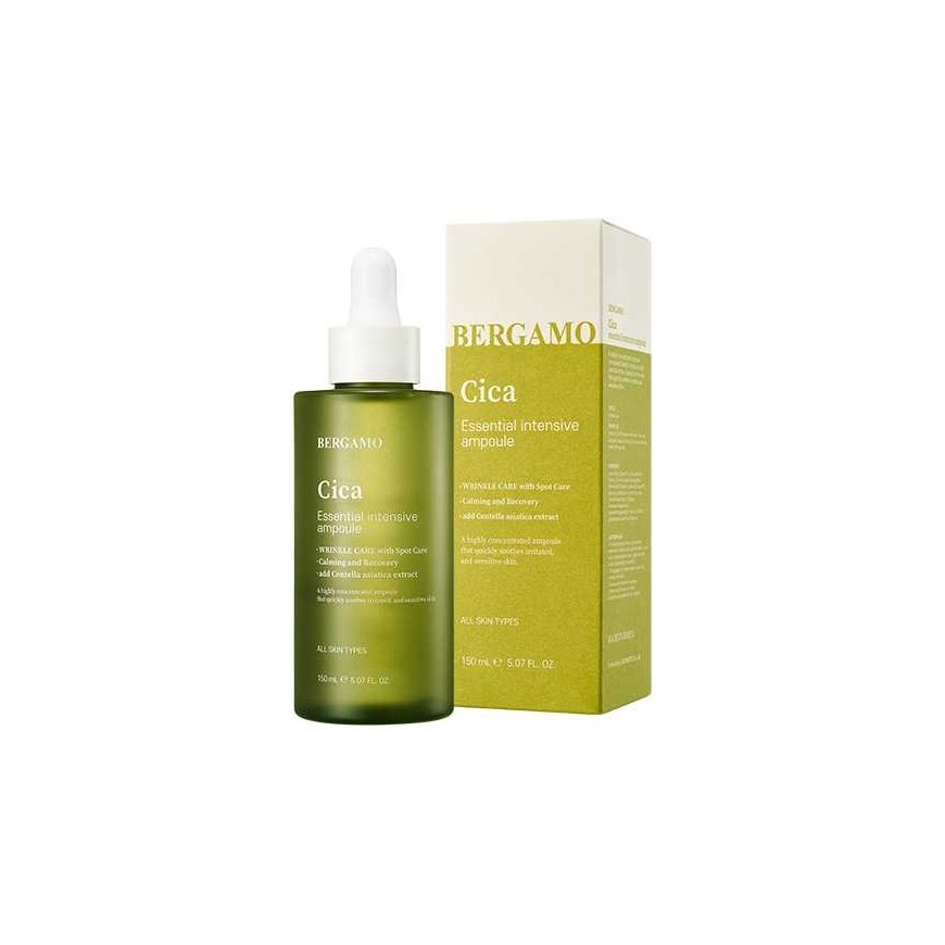 Kojąco-nawilżające serum do twarzy su wąkrotką azjatycką BERGAMO COLOURS CICA, 150 ml – 3