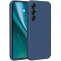 Dėklas Etteri Silicone case for Samsung Galaxy A35 5G dark mėlynas
