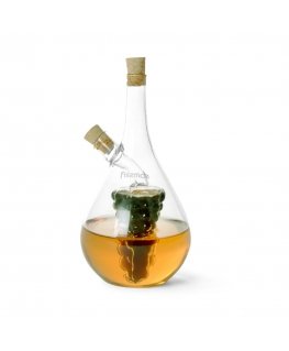 6538 FISSMAN Bottle for oil and vinegar 2 in 1 40/450 ml (glass)