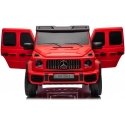 Lean Cars Battery Car Mercedes G63 XXL Red 4x4