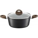 Aluminum pot with lid Terra 28 cm 5.6 l AMBITION Aluminum pot with lid Terra 28 cm 5.6 l AMBITION