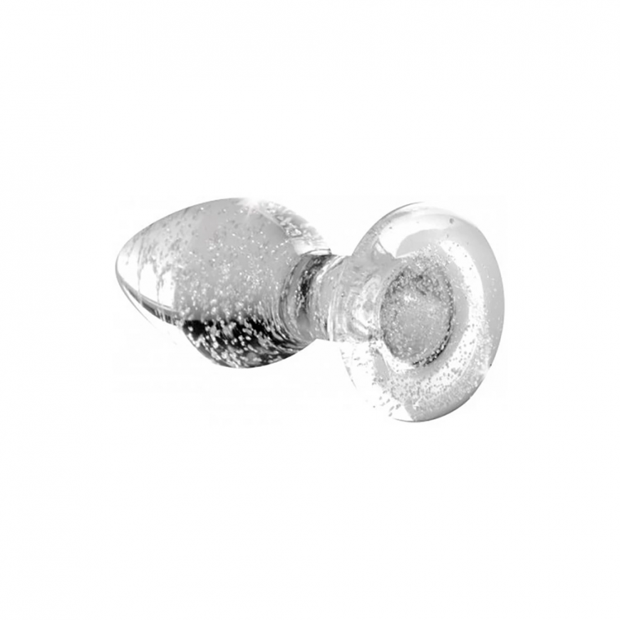 Xr Brands Booty Sparks Glow in the dark glass anal plug – 4