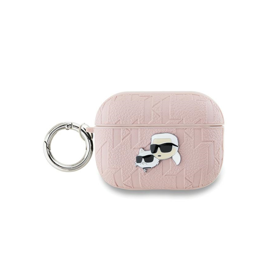Case Karl Lagerfeld KLAP2PGKCPP AirPods Pro 2 (2022/2023) cover pink Monogram Karl & Choupette Head – 5