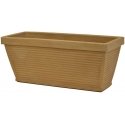 Donica ogrodowa prostokątna Fokus 80 x 30 x 32 cm ruda PATIO Donica ogrodowa prostokątna Fokus 80 x 30 x 32 cm ruda PATIO