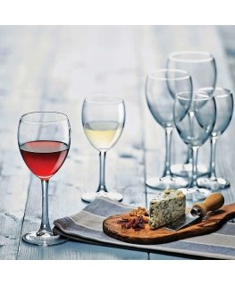 Set of 6 Imperial red wine glasses 255 ml PASABAHCE